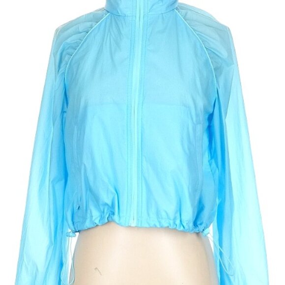 Divided Jackets & Blazers - Divided, Windbreaker, Light Blue, Lightweight, Track Jacket, Zipper, Large